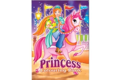 Livre de coloriage A4 Princesse & Cheval, 16 pages