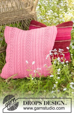 198-29 Coussin Heart by Heart par DROPS Design