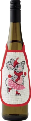 Permin Broderie de Noël - Souris 10x15cm 3 pièces