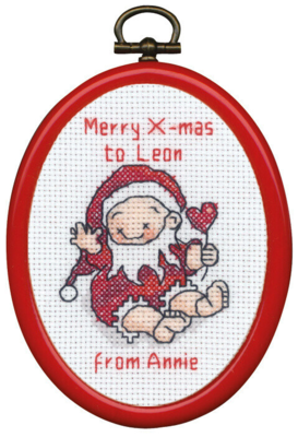 Kit de broderie Lutin assis m/5961/30 7 x 9 cm