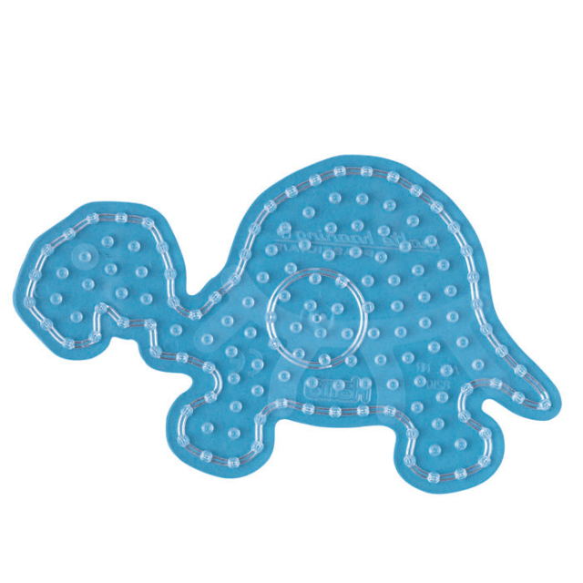 Hama Maxi Perles - Lot 3 Plaques Baleine Tortue Dinosaure + 25 Perles Lumineuses